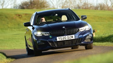 BMW 3 Series Touring - front cornering